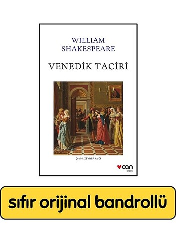 William Shakespeare Venedik Taciri 