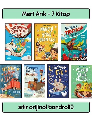 Mert Arık 7 kitap