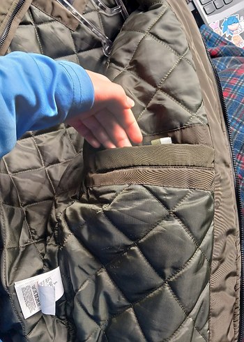 Fermuarlı Notch Yaka Mont - Görsel 2