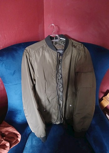 Fermuarlı Notch Yaka Mont - Görsel 4