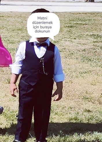 Erkek çocuk takım elbise