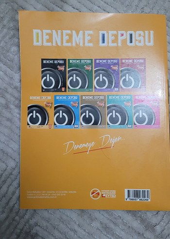 DENEMEDEPOSU Problemler Konu Denemeleri Kitabı - Görsel 2