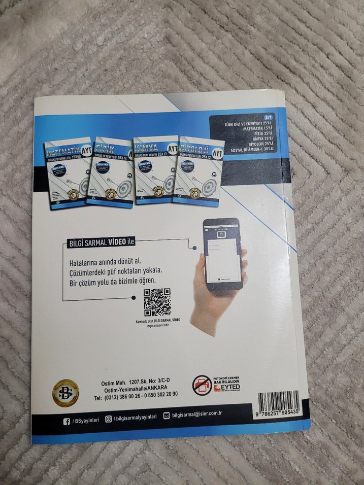 Bilgi saraml ayt biyolji ve Ankara tyt biyolji - Görsel 2