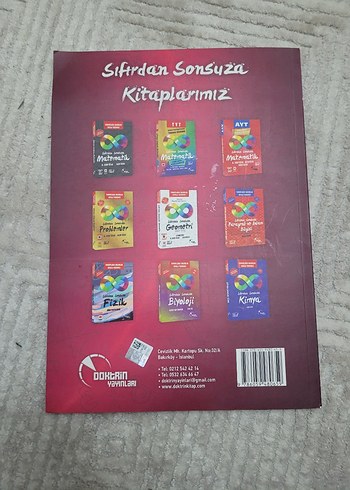 Altın Karma AYT Matematik Çıkmış Sorular ve Matematik deneme - Görsel 4
