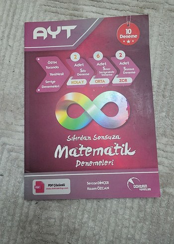 Altın Karma AYT Matematik Çıkmış Sorular ve Matematik deneme - Görsel 3