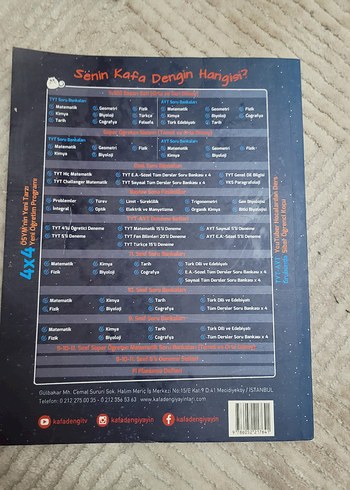 AYT Fizik Soru Bankası 2. Kitap Ömer Öztel - Görsel 2