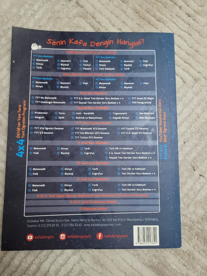 AYT Fizik Soru Bankası 2. Kitap Ömer Öztel - Görsel 2