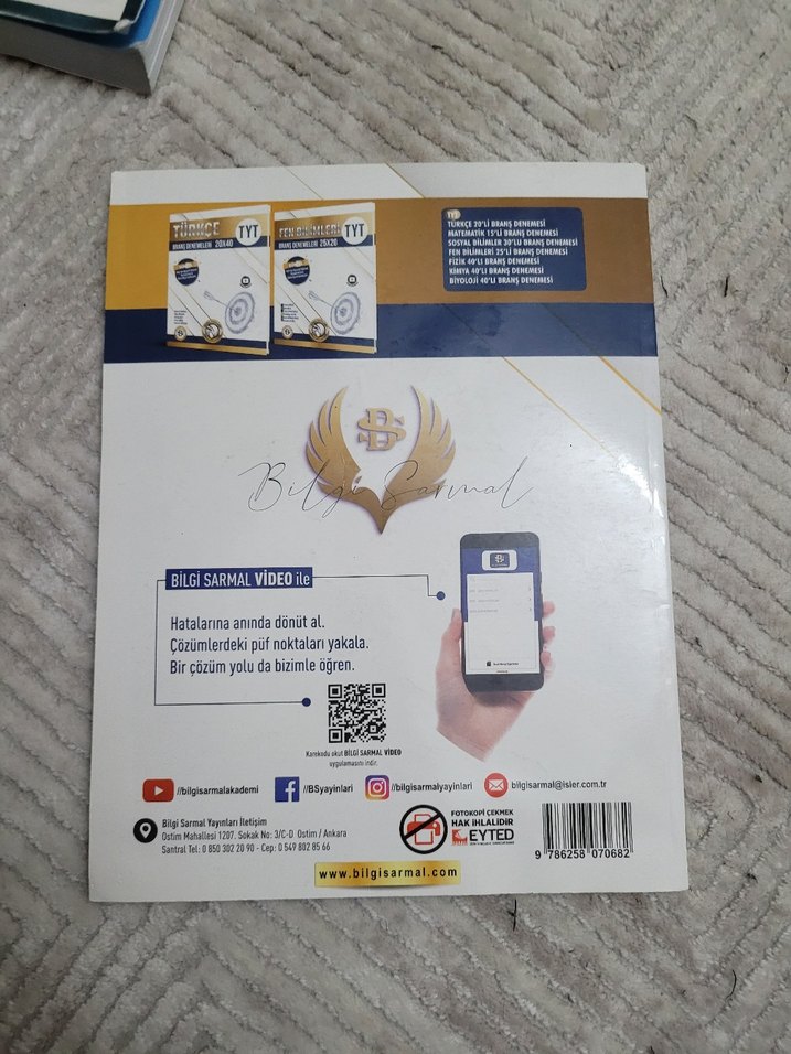 TYT Fizik Branş Denemeleri 40x7 Kitap - Görsel 2