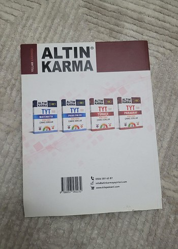Altın Karma TYT Türkçe Çıkmış Sorular Kitabı - Görsel 2
