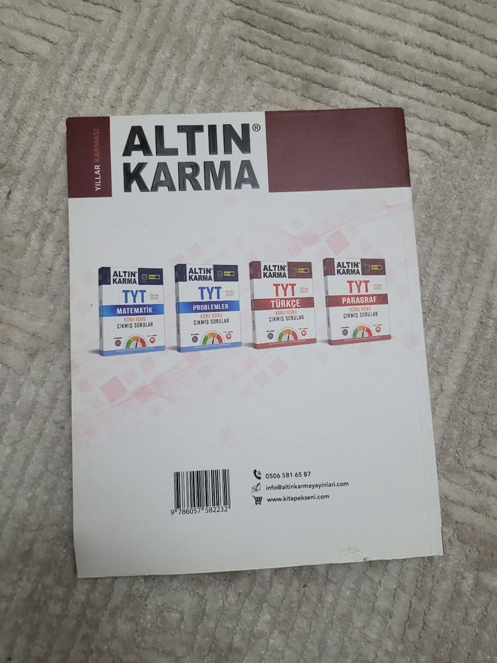 Altın Karma TYT Türkçe Çıkmış Sorular Kitabı - Görsel 2