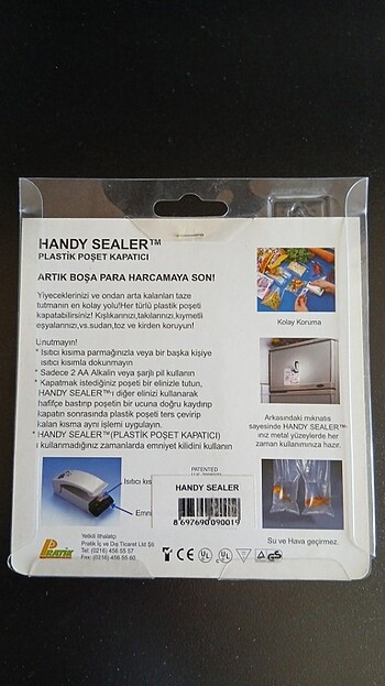 Diğer PLASTİK POŞET KAPATICI