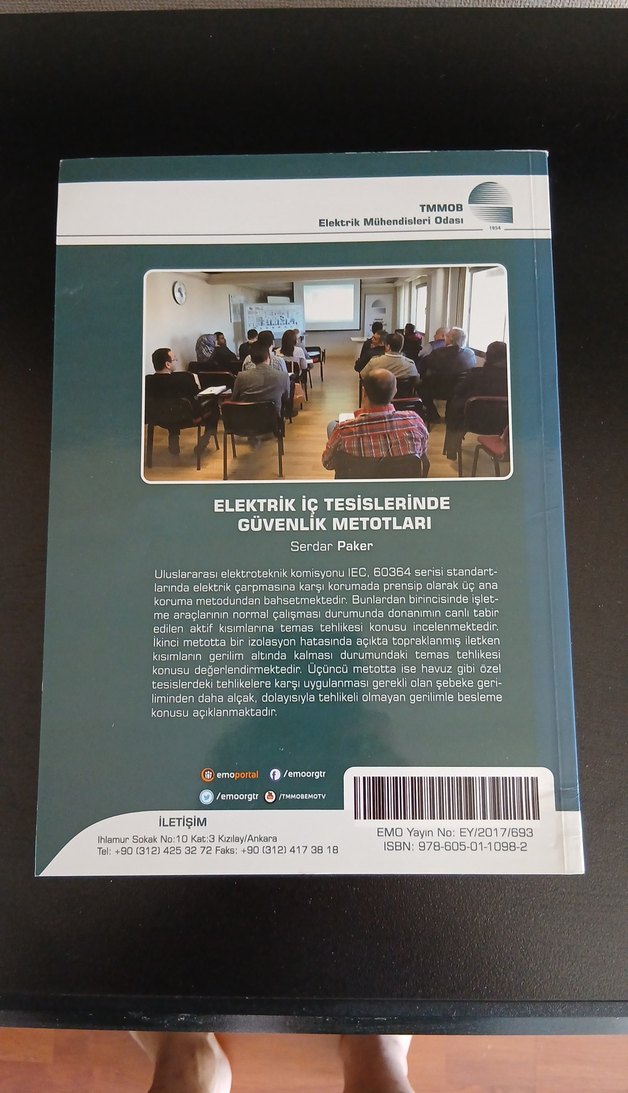 Elektrik İç Tesislerinde Güvenlik Metotları Kitabı - Görsel 2
