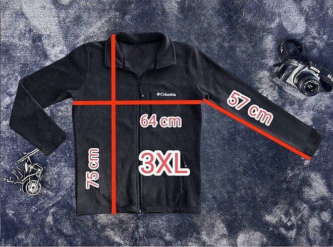 3xl Beden yeşil Renk Yeni Sezon Columbia Polar