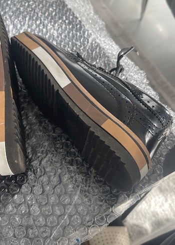 Erkek Çocuk Siyah Yılan Desenli Punk Ayakkabı - Görsel 3