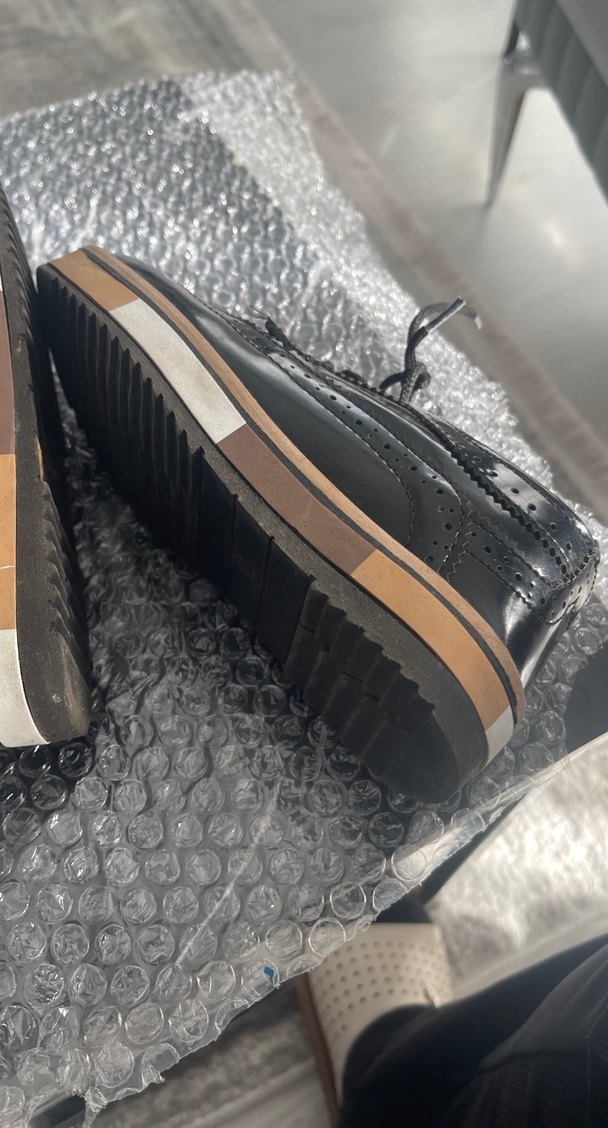 Erkek Çocuk Siyah Yılan Desenli Punk Ayakkabı - Görsel 3