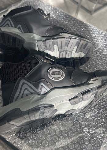 Siyah Gri Slazenger Erkek Çocuk Spor Ayakkabı - Görsel 3