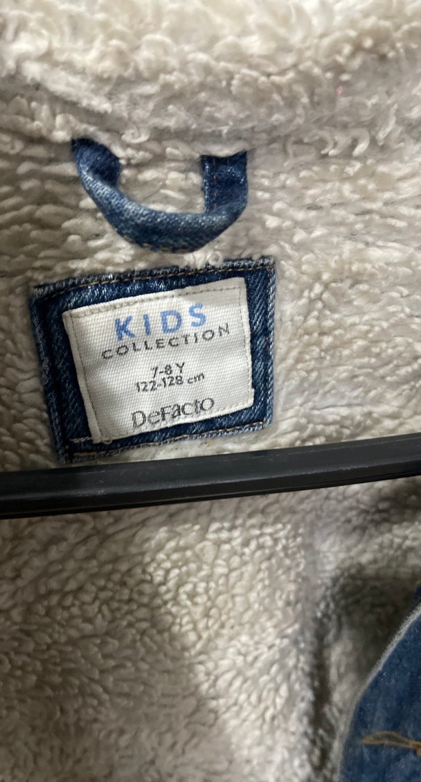 Düğmeli erkek kot Ceket - Görsel 2