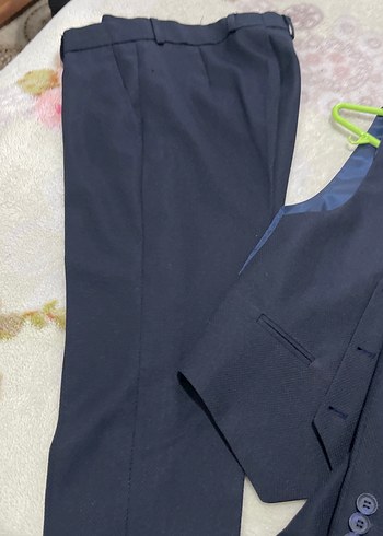 Erkek Mavi Klasik Kesim Takım Elbise - Görsel 2