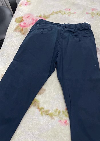 Lacivert erkek ince kot pantolon - Görsel 2