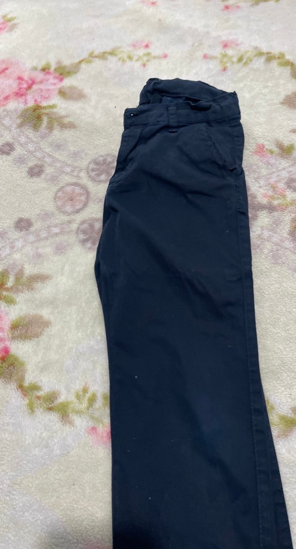 Lacivert erkek ince kot pantolon - Görsel 3