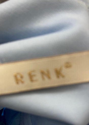 Dantel İşlemeli Mavi Bohem Uzun Nişan Elbisesi - Görsel 4