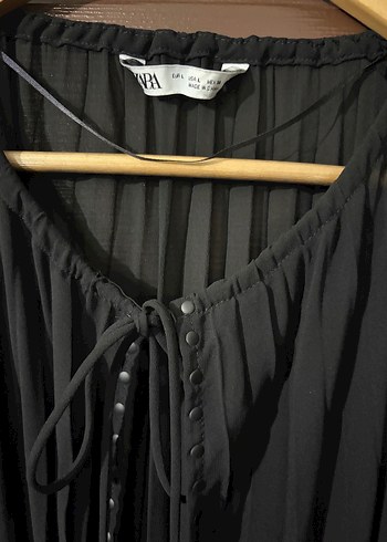 Zara siyah elbise - Görsel 5