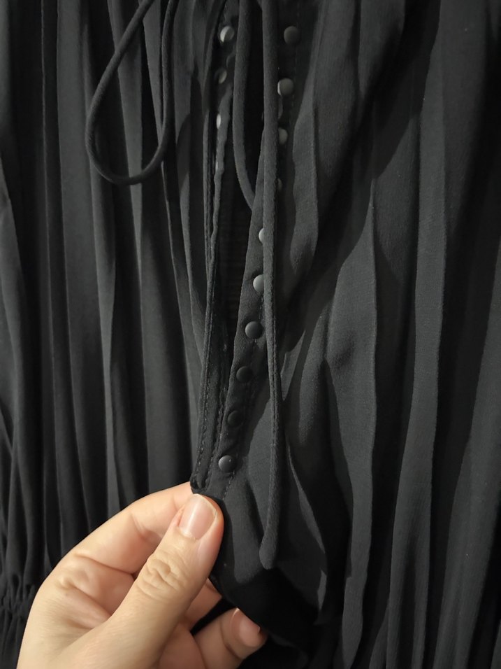 Zara siyah elbise - Görsel 2