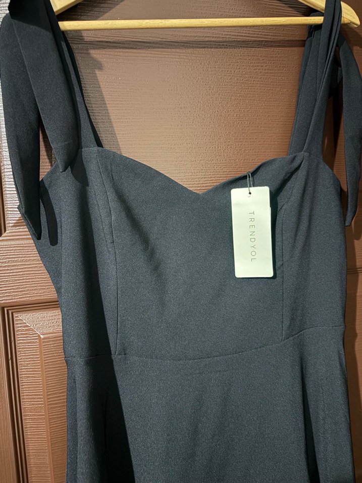 Milla siyah elbise - Görsel 2