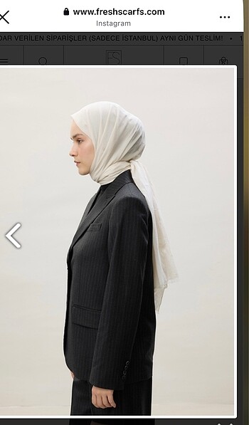 Freshscarf ince vual
