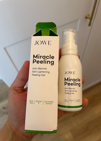 JOWE Miracle Peeling Cilt Aydınlatıcı Jel - Görsel 3