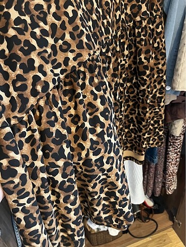 40 Beden Leopar etek