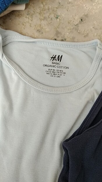 H&M Çıtçıtlı body bebek