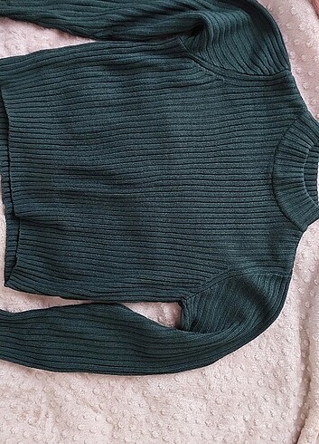H&M Yeşil kazak
