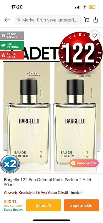 BARGELLO AFRODİZYAKLI PARFÜM
