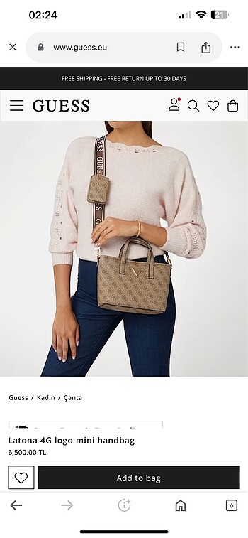 Guess Guess Çanta