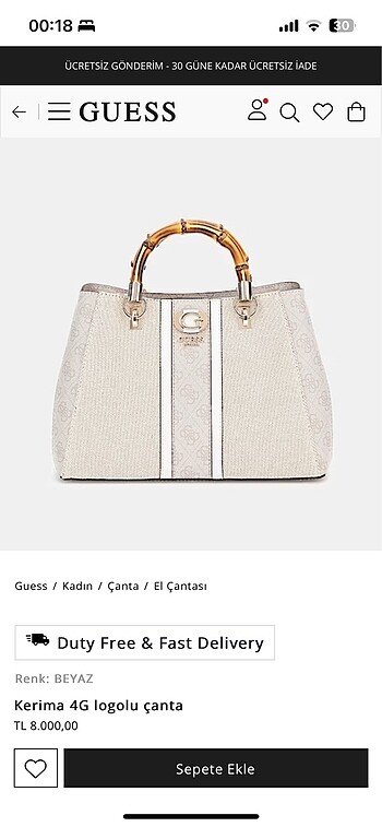Guess Çanta