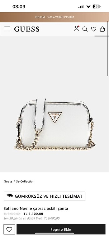 Guess çanta