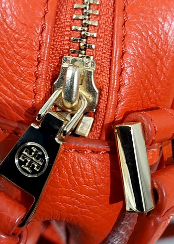 Beden kırmızı Renk Kırmızı Deri Tory Burch Tokalı Kadın Çanta