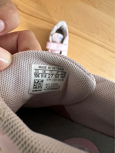 27 Beden pembe Renk Adidas Özel Seri Ayakkabı