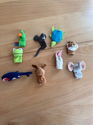 Ikea Titta Djur parmak kuklası