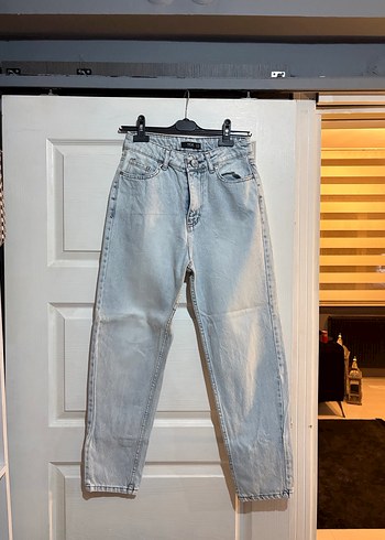Ekstra yüksek bel mom jean
