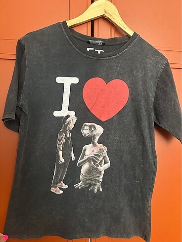 Stradivarius Sıfır Stradivarus E.T Tshirt