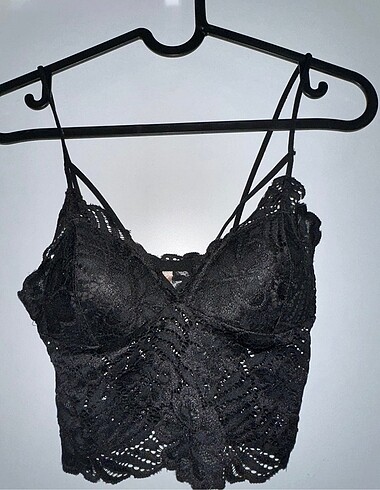 Penti Penti Siyah Luna Bralet