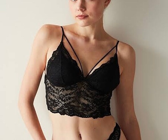 Penti Siyah Luna Bralet
