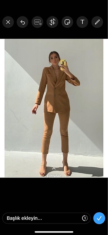 Blazer ceket takım