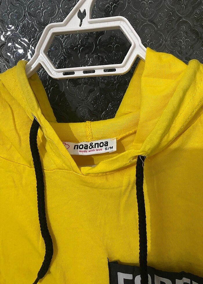 Kapşonlu tişört - Görsel 2