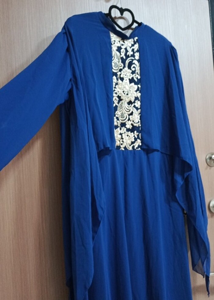 Şifon tesettür abiye - Görsel 3