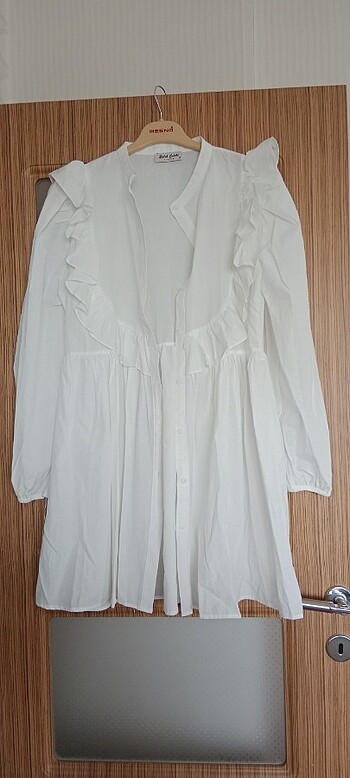 Fırfırlı gömlek hiç giyilmedi  - Görsel 4