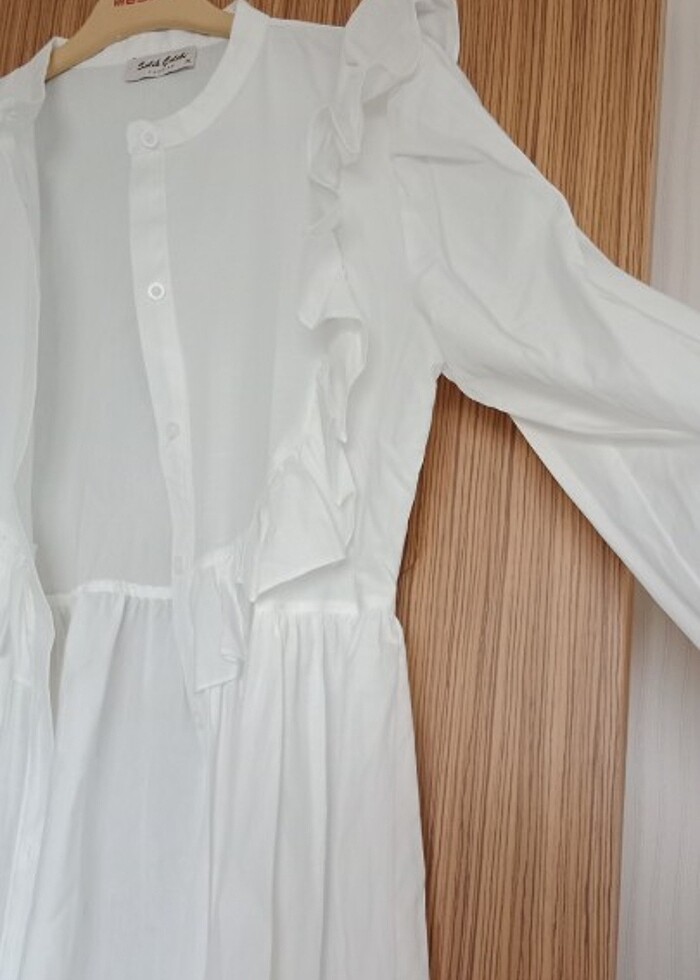 Fırfırlı gömlek hiç giyilmedi  - Görsel 2