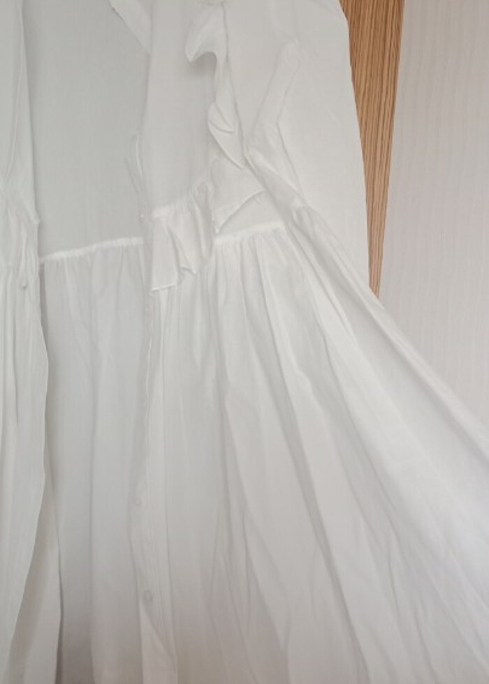 Fırfırlı gömlek hiç giyilmedi  - Görsel 3